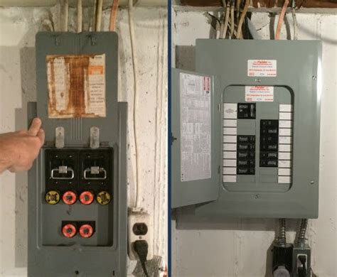 cost of electrical panel boxes|replacing an electrical panel box.